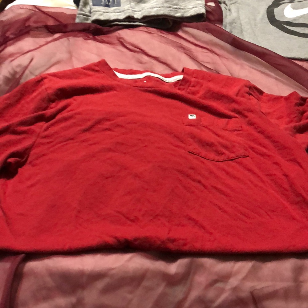 Abercrombie Boys Red T-Shirt